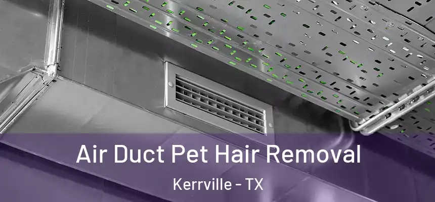  Air Duct Pet Hair Removal Kerrville - TX